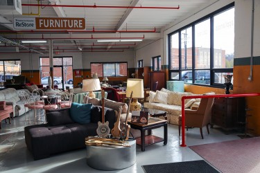 A full selection of furniture and products available at ReStore Chicago