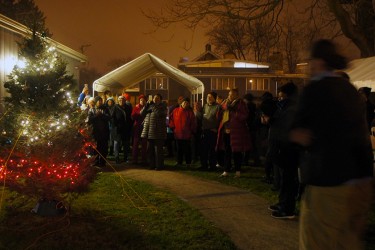 West Pullman annual tree lighting, organized by the West Pullman Community Action Group