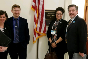 Habitat Chicago representatives advocate for affordable housing in Washington, D.C.