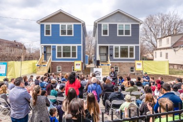 Habitat Homes on Dedication Day